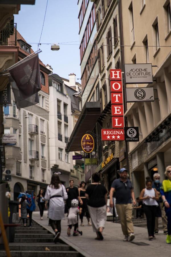 Hotel Regina Lausanne Eksteriør billede
