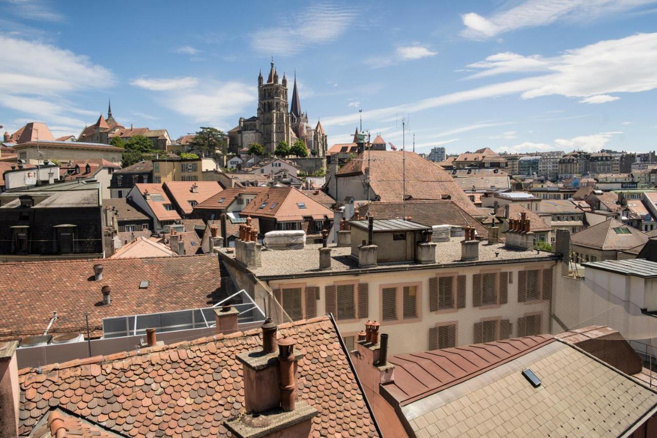 Hotel Regina Lausanne Eksteriør billede