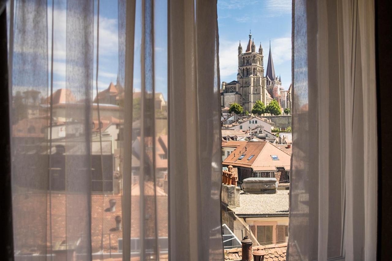 Hotel Regina Lausanne Eksteriør billede